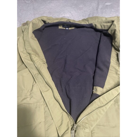 Lands End XL Military Green Jacket - Picture 5 of 5